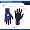 Ge Coated Gloves, Polyurethane, Gray, L GG206SC - alternate 2